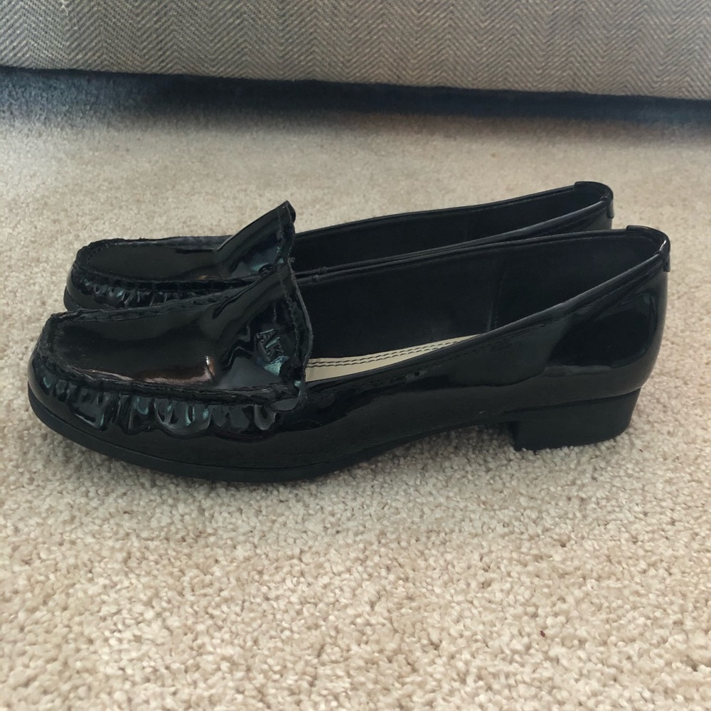 Anne Klein iflex patent leather slip on